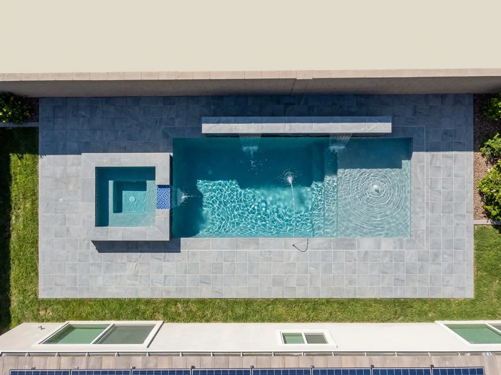 AI concept photo of the homeowner's design from above